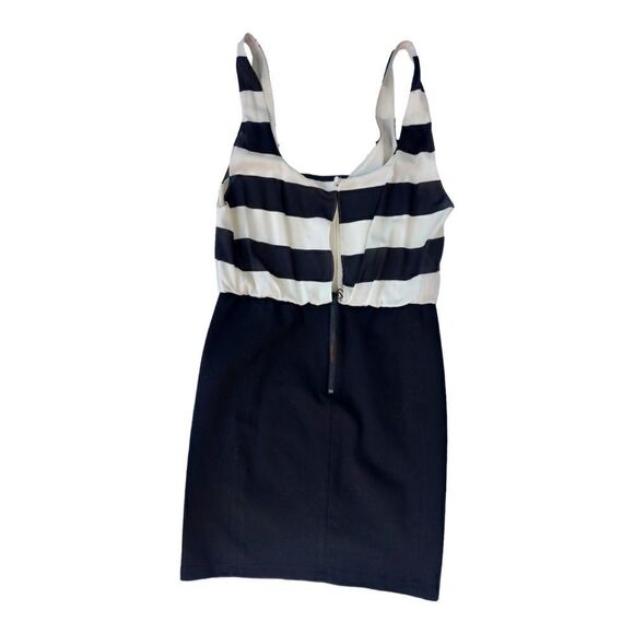 Alice + Olivia Striped Silk Mini Dress - Picture 8 of 8